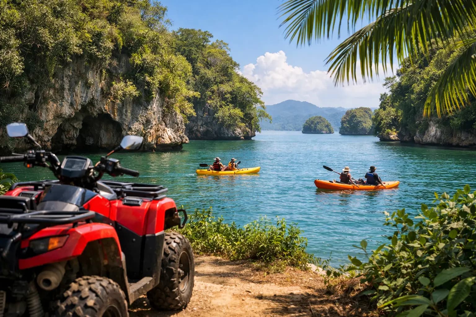 ATV + Kayaks Adventure in Los Haitises - Haitises Tours Guide